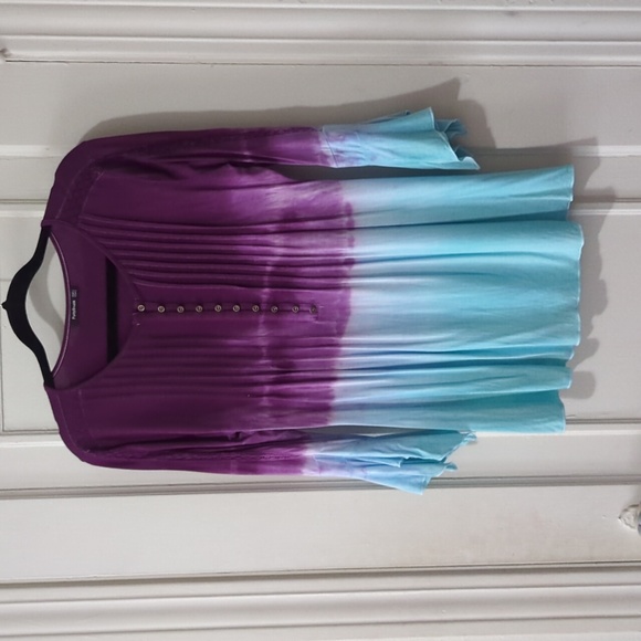 PattyBoutik Tops - Tie Dye Boho top